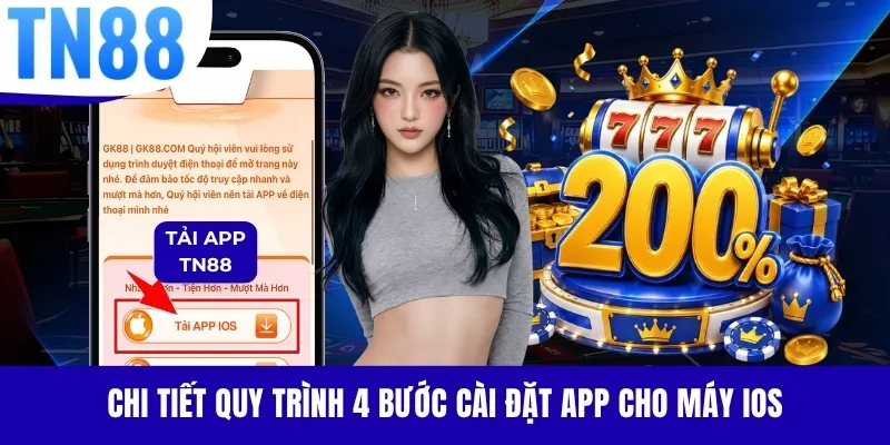 Chi tiết quy trình 4 bước cài đặt app cho máy iOS