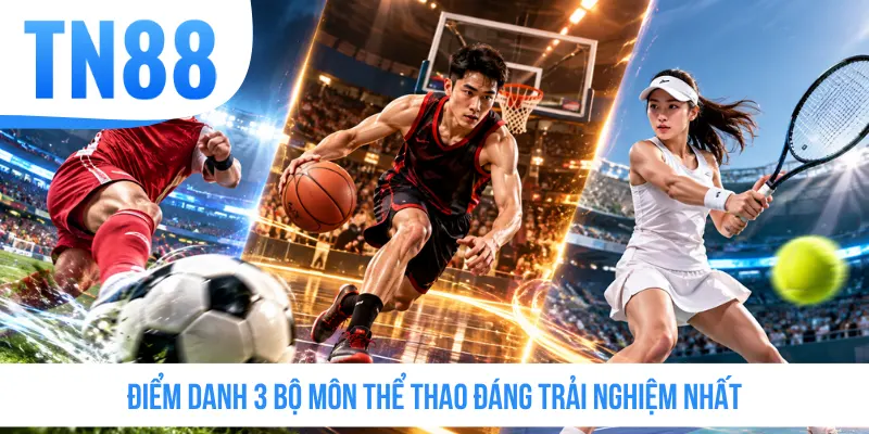 Điểm danh 3 bộ môn thể thao đáng trải nghiệm nhất