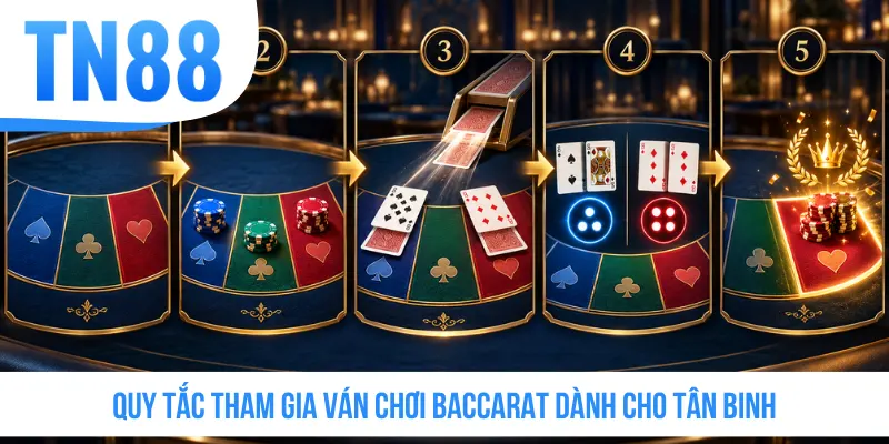 Quy tắc tham gia ván chơi Baccarat dành cho tân binh